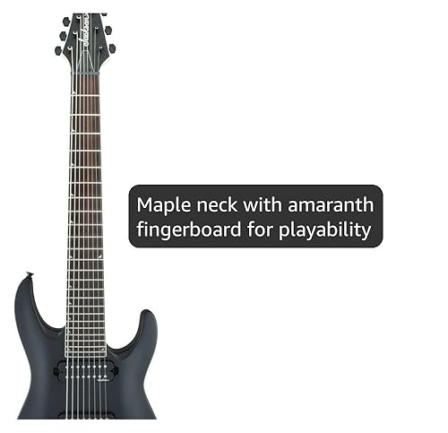 Amazon.com: Jackson JS Series Dinky JS32-8 - Satin Black with